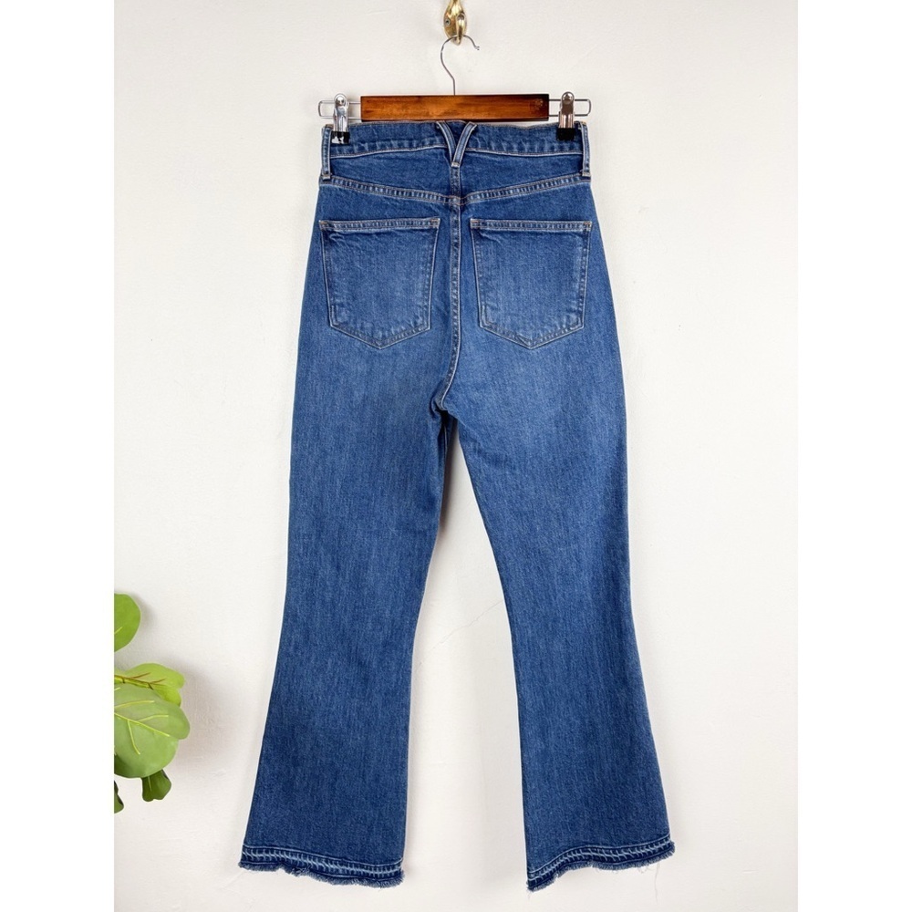 Veronica Beard Carson Thriller Ankle Flare Jean Sz 25 - Picture 4 of 12